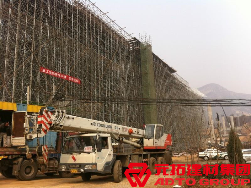 承插型盤扣式鋼管支架搭設(shè)方案 盤扣支架一立方多重？